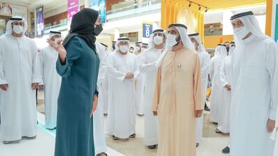 Sheikh Mohammed was briefed on the latest hi-tech health projects.