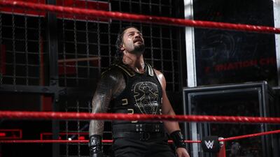Roman Reigns will be leaving WrestleMania 34 with the WWE Universal title. Image courtesy of WWE