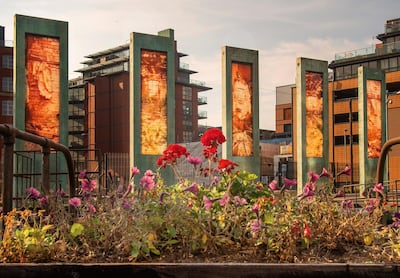 Cutting Room Square in Ancoats, now one of Manchester's hippest neighbourhoods. Getty Images