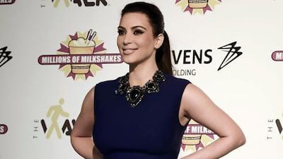 Kim Kardashian's divorce saga with Kris Humphries and high-profile relationship with Kanye West helped keep her at the top of Yahoo! searches. Mohammed Al Shaikh / AFP