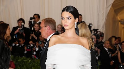 Kendall Jenner in Off White. Reuters