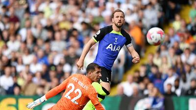 2) Harry Kane (Tottenham Hotspur) 30 goals in 38 matches; three assists; minutes per goal 114. Getty