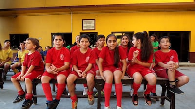 The Haik house at the arm wrestling competition. Jenny Gustafsson