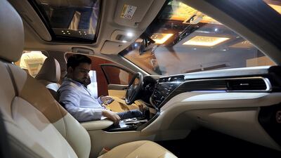 The HEV costs from Dh133,500. Satish Kumar for The National