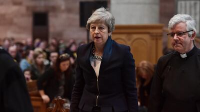 British Prime Minister Theresa May. Getty Images
