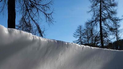 Polish athlete Marcin Kielbasa during practice for the men's luge at the St Moritz Olympia Bob Run, at the Lausanne 2020 Winter Youth Olympics, on Tuesday, January 14, 2020. AFP