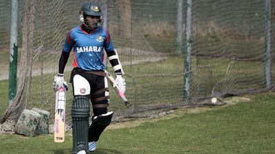 Mushfiqur Rahim will captain Bangladesh in a two-Test series against South Africa starting on Tuesday. AM Ahad / AP