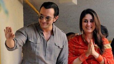 In her first interview since marrying Saif Ali Khan, left, Kareen Kapoor, right, said being married shouldn't affect her marketability in Bollywood. AFP