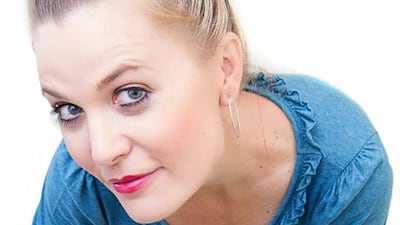 the comedian Bronwyn Byrnes. Courtesy BreakTHrough