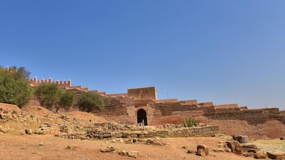 While parts of Chellah are now crumbled, this fortification once protected an Islamic necropolis, the burial complex for high-ranking members of the Marinid dynasty. Photo: Ronan O’Connell
