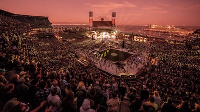 Fans pack Oracle Park in San Francisco to see Dead & Company. Photo Courtesy: Jay Blakesberg