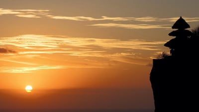 15. Cliffs next to the Ulu Watu temple Pura Luhur, Bali. Getty Images