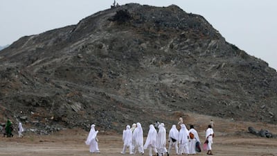 The annual Haj pilgrimage started in earnest today. Hassan Ammar / AP Photo