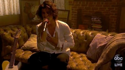 Shawn Mendes performs 'Wonder' during the American Music Awards at the Microsoft Theatre on November 22, 2020 in Los Angeles. AP