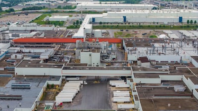 The General Motors assembly plant in Oshawa, Ontario. Reuters