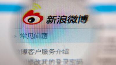 Comments on the Weibo website, China’s version of Twitter, can be heavily censored, which has sparked usage of an imaginative lexicon that uses synonyms, homonyms and double entendres to communicate. Nelson Ching / Bloomberg
