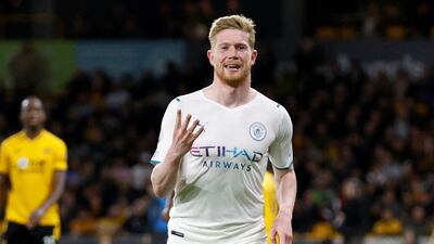 =6) Kevin De Bruyne (Manchester City) 15 goals in 30 games. Reuters