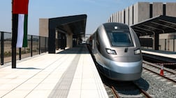 The Etihad Rail station in Mohamed bin Zayed City will open on June 30. Victor Besa / The National