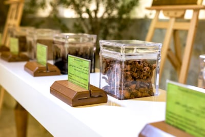 A variety of herbs used by Emirati healers. Victor Besa / The National