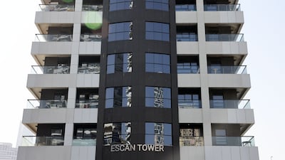 The management team at Escan Tower in Dubai Marina has taken action to address illegal sub-letting. Pawan Singh / The National