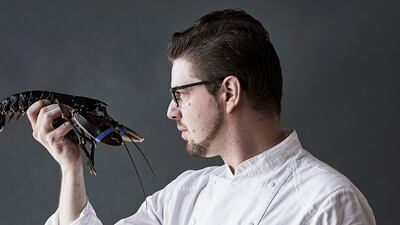 Ossiano's chef de cuisine Grégoire Berger. Courtesy Ossiano
