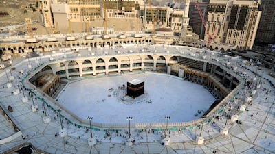 Saudi Arabia announced it would hold a "very limited" Hajj pilgrimage this year owing to the coronavirus pandemic. AFP