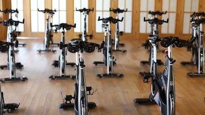 Attend Spinning classes at The Room, where the indoor cycling cardiovascular sessions are based on training science. Courtesy The Room