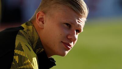 Erling Haaland moved to Borussia Dortmund from RB Salzburg during the January transfer window. Reuters
