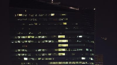 The spectacle kicks off a citywide series of events called Philly Tech Week and also celebrates the upcoming 30th anniversary of Tetris. Joseph Kaczmarek / AP Photo