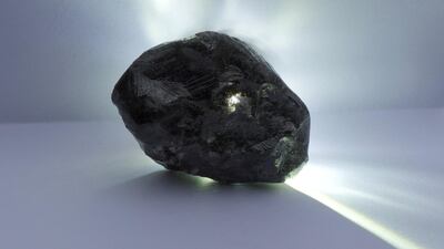 A 1,758 carat diamond from Lucara Diamond's Karowe mine in Botswana. Reuters