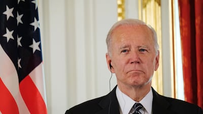 US President Joe Biden in Japan. Getty