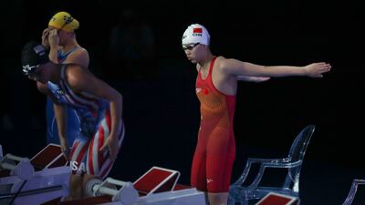 Abu Dhabi is hosting the Fina World Swimming Championships at Etihad Arena.