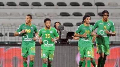 Ciel, left, and the rest of Al Shabab are aiming to secure some silverware this campaign and the President's Cup is their best chance. But first they must defeat Al Wahda to reach the final.