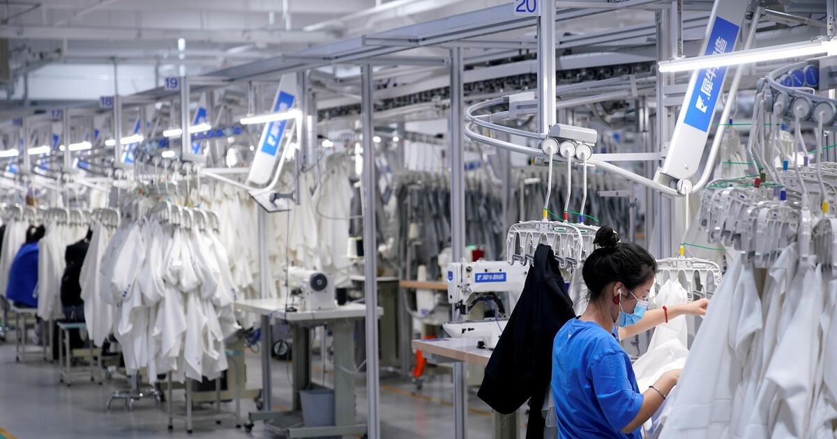 Cloth Smart Factory Alibaba's new smart factory makes clothes for smaller merchants | The ...