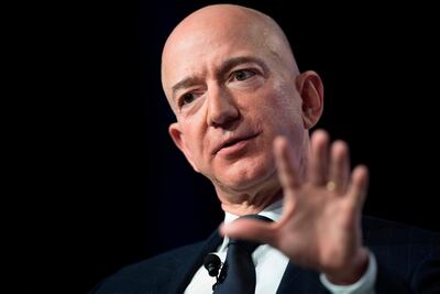 Amazon founder Jeff Bezos is expanding into supermarkets, according to reports. AFP