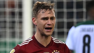 Bayern Munich's German midfielder Joshua Kimmich. AFP