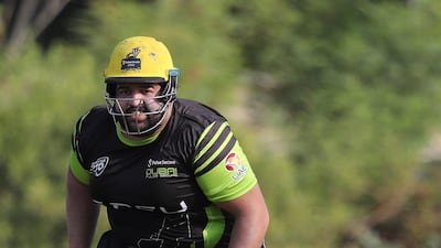 Dubai Pulse batsman Adnaan Khan.