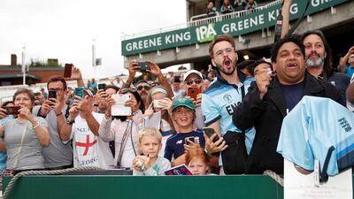 England celebrate winning the Cricket World Cup. The Oval, London, Britain. England fans during the celebrations. Reuters