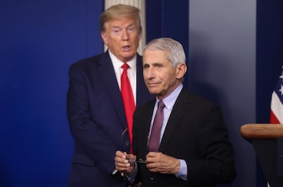 Dr Anthony Fauci is a member of the Trump administration's 'Coronavirus Task Force'. Reuters