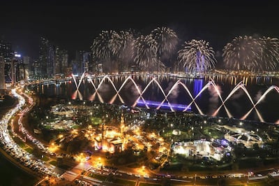 Sharjah will put on a fireworks display at Al Majaz Waterfront. Photo: National Network Communications