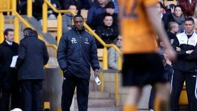 Terry Connor, the Wolverhampton Wanderers manager, has earned just one point from four games in charge. Jon Super / AP Photo