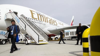 Fewer than 30 A380s will be handed over in 2015. Christopher Pike / The National