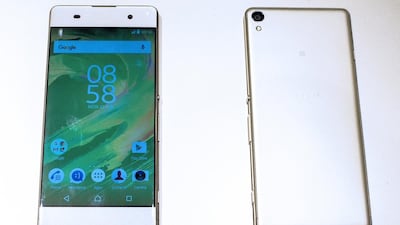 A new Sony Xperia X device is seen on the opening day of the World Mobile Congress at the Fira Gran Via Complex on February 22, 2016 in Barcelona, Spain. David Ramos / Getty Images