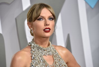 Taylor Swift is shortlisted for Best Original Song for Carolina from Where The Crawdads Sing. AP Photo