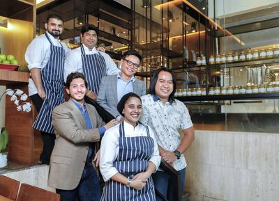 The Baker & Spice team. Courtesy Victor Besa / The National
