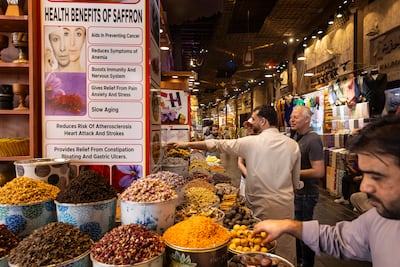 Life and trading carries on in the old town of Dubai despite regional tension. Antonie Robertson / The National