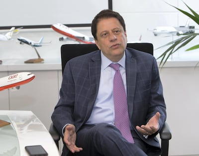 Firoz Tarapore, chief executive of DAE, says the transaction allows the Dubai lessor to deepen its relationships with Boeing and Airbus. Leslie Pableo for The National
