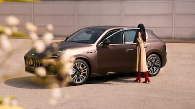 The two-litre, turbocharged four-cylinder Maserati Grecale GT