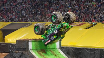 Monster Jam returns to the UAE for two days from Saturday. Photo: Monster Jam