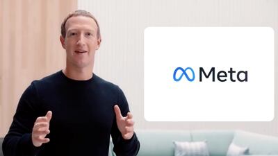 Facebook chief Mark Zuckerberg on Thursday announced the parent company's name is being changed to "Meta" to represent a future beyond just its troubled social network. AFP